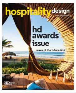 Hospitality Design Magazine - HD Awards 2016 - Postcard Inn Islamorada 