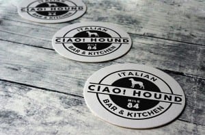 Ciao Hound - Coaster Design