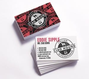 Ciao Hound - Business Card Design