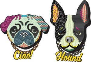 Ciao Hound - Custom Art Design