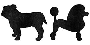 Ciao Hound - Restroom Signage Design