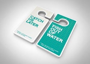 Fisher Inn - Do Not Disturb Door Hanger Design
