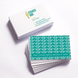 Fisher Inn - Business Card Design