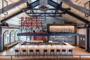 Lucky Shuck at Love Street Jupiter, Restaurant Design by Bigtime Design Studios