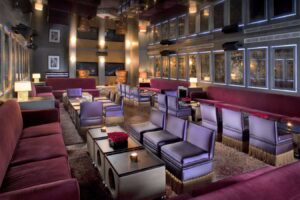 B Bar at the Betsy Hotel design by Bigtime Design Studios