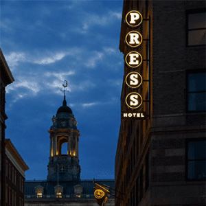 Press Hotel - Logo Signage Design - Bigtime Design Studios