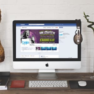 Baja Beach Club - Facebook Design