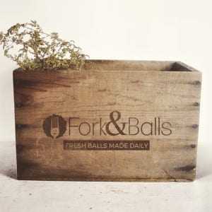 Fork & Balls - Logo Design