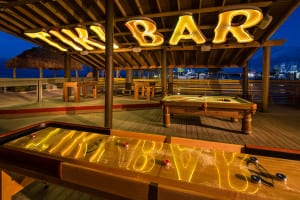 Tiki Bar at the Postcard Inn Resort, Islamorada, FL - Hospitality Design by Bigtime Design Studios