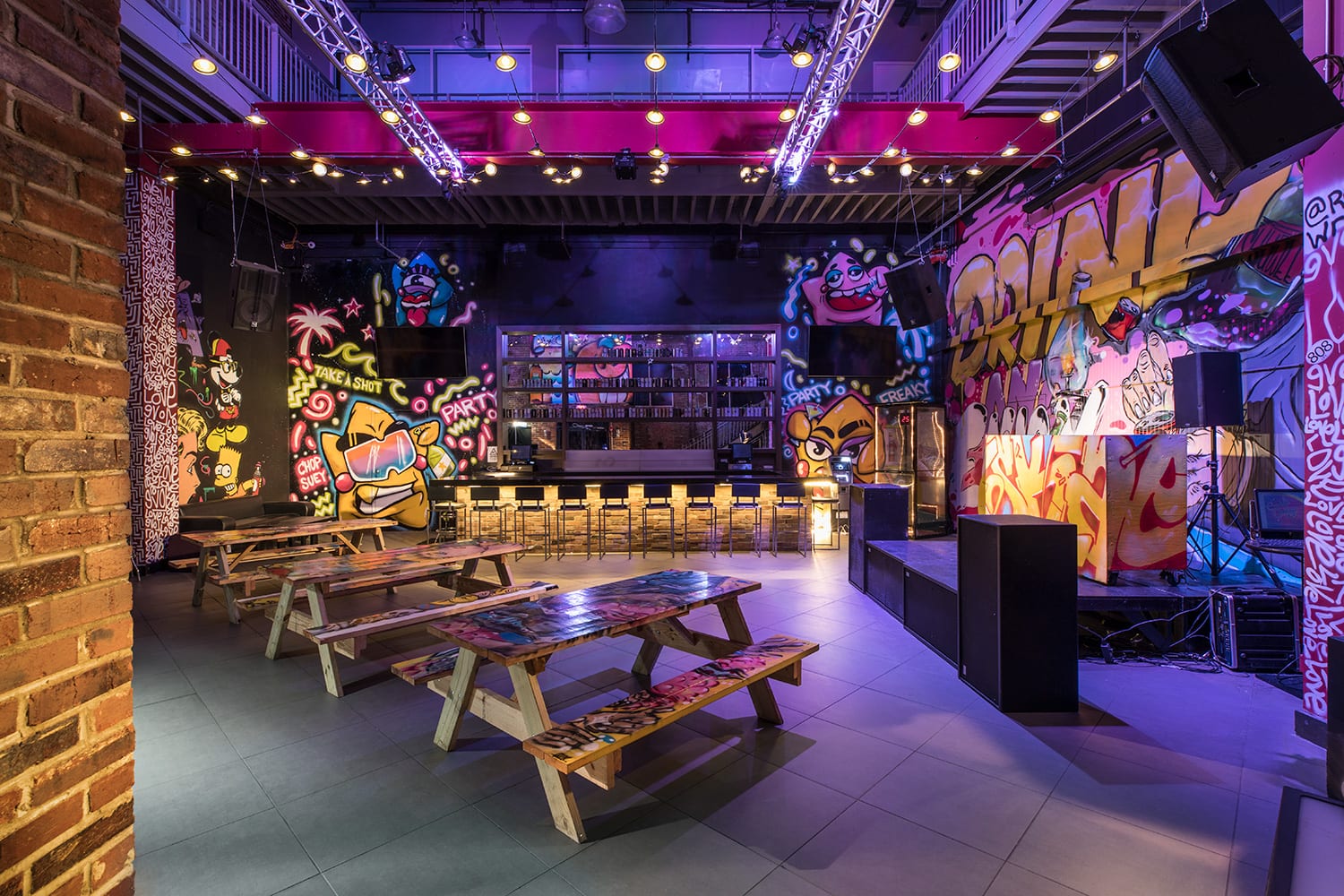 Urban Bar Design by Bigtime Design Studios