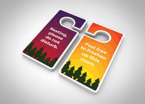 Ocean Gate - Do Not Disturb Sign Design