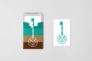 Ocean Gate - Key Card & Holder Design
