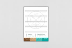 Ocean Gate - In-Room Notepad Design
