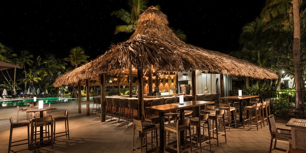 Amara Cay Hotel, Tiki Bar, Islamorada, FL - Hotel Design by Bigtime Design Studios