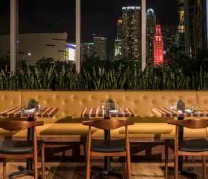 CVLTVRA Resturant at the Gabriel Hotel, Miami, FL - Hotel Design by Bigtime Design Studios