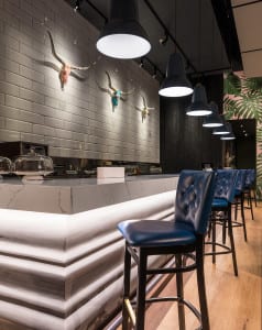 CVLTVRA Resturant at the Gabriel Hotel, Miami, FL - Hotel Design by Bigtime Design Studios