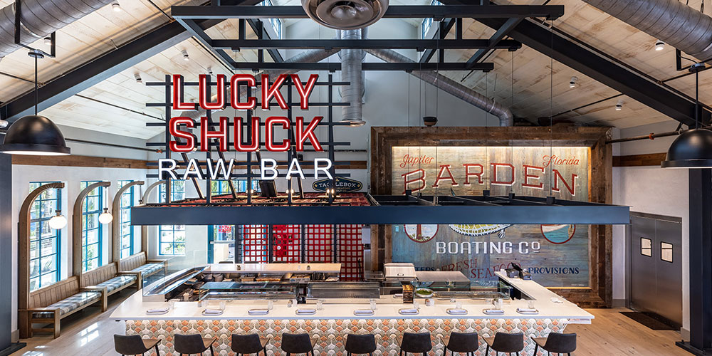 Lucky Shuck at Love Street, Jupiter, Florida - Restaurant Design by Bigtime Design Studios