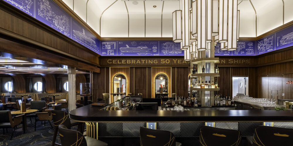 Carnival Celebration Jubilee Jazz Bar Interior Design by Bigtime Design Studios