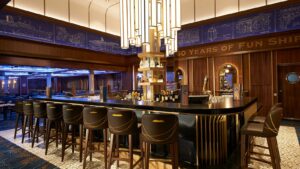 Carnival Celebration Jubilee Jazz Bar Interior Design by Bigtime Design Studios