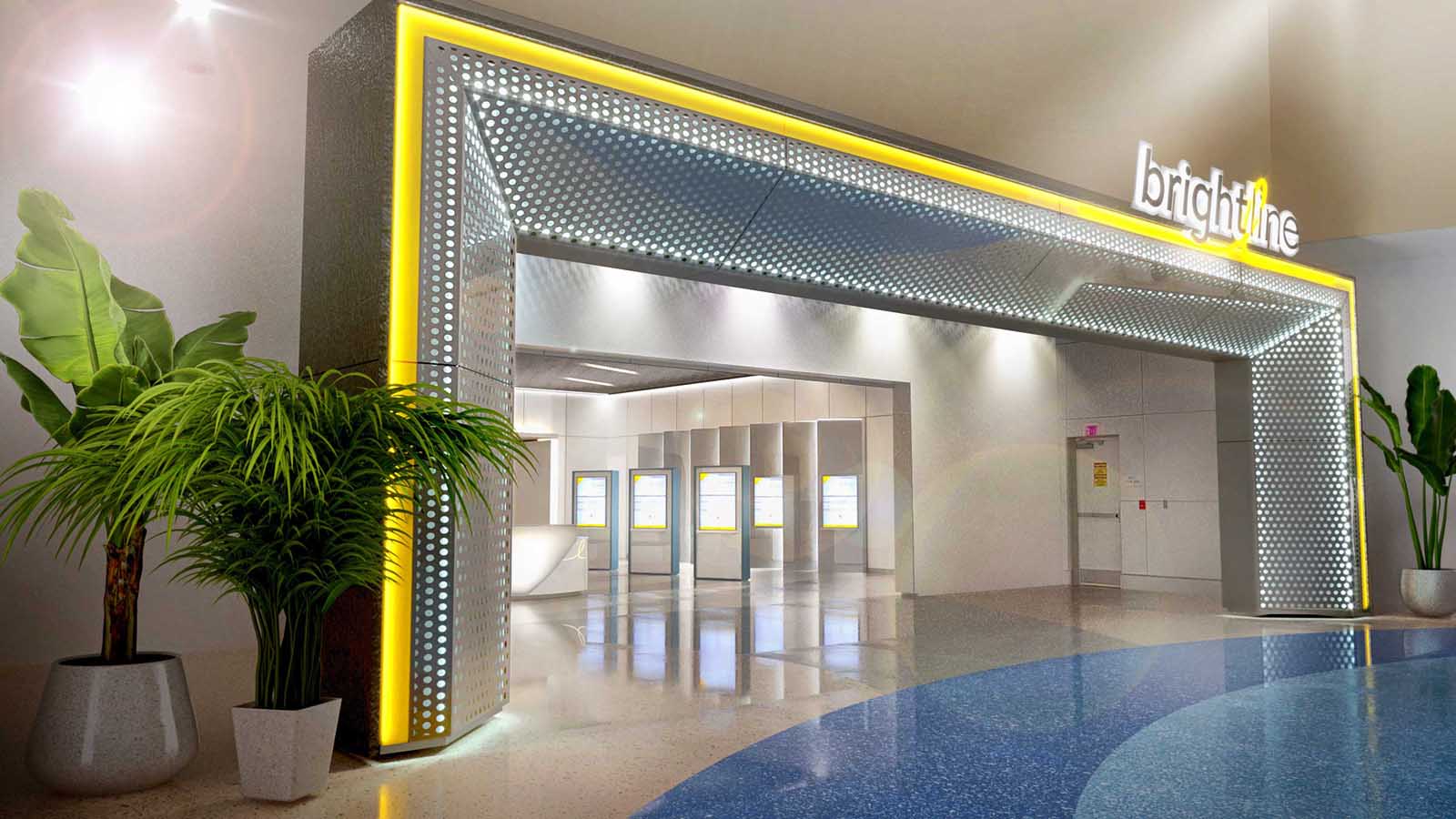 Brightline Train Station