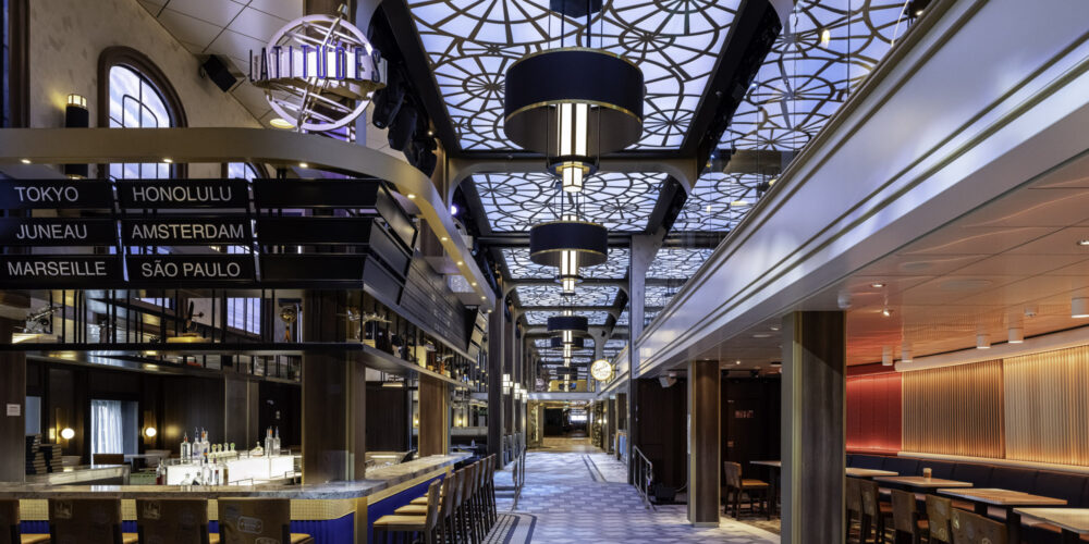 Carnival Celebration Cruiseship - Emeril's Bistro - Interior Design by Bigtime Design Studios