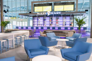 Brightline Train Station, Mary Mary Bar, Orlando, FL -Design by Bigtime Design Studios