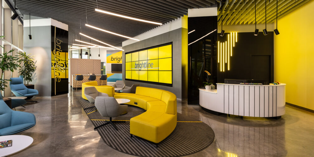 Brightline HQ - Transportation Interior Design by Bigtime Design Studios