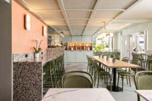 Lord Balfour - SOFI COFFEE - Cafe Design by Bigtime Design Studios