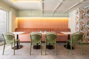 Lord Balfour - SOFI COFFEE - Cafe Design by Bigtime Design Studios