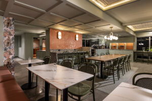 Lord Balfour - SOFI COFFEE - Cafe Design by Bigtime Design Studios