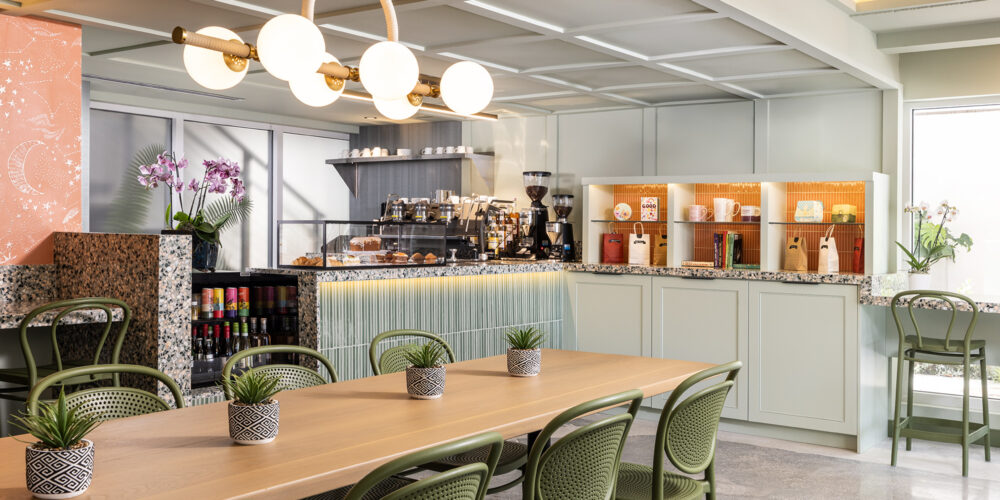 Lord Balfour - SOFI COFFEE - Cafe Design by Bigtime Design Studios