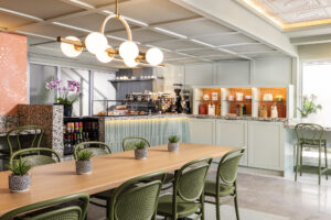 Lord Balfour - SOFI COFFEE - Cafe Design by Bigtime Design Studios